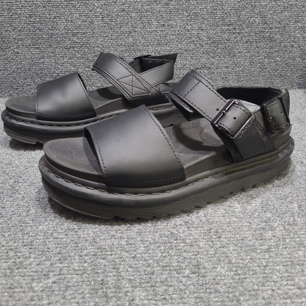 Dr. Martens Black Voss Hydro Sandals Women's US 8 / EU 39